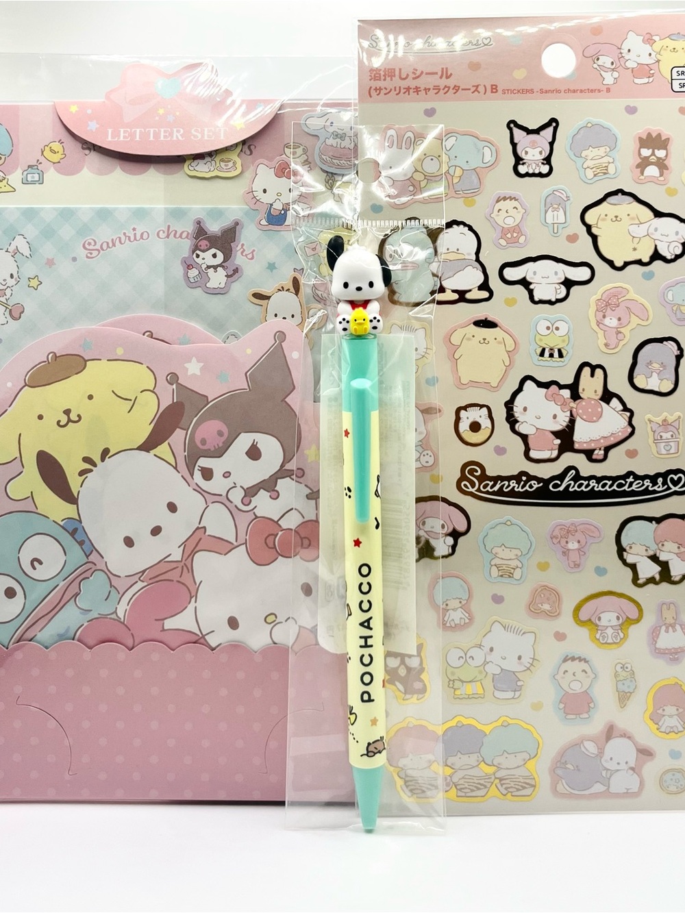 Sanrio Characters Letter Set